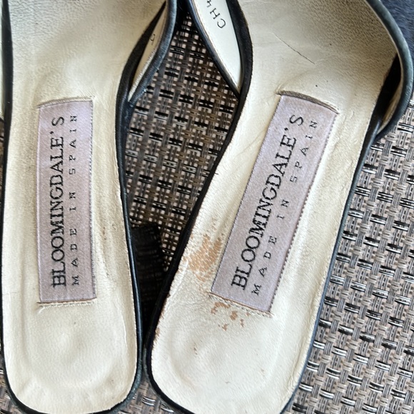 BLOOMINGDALES fur slides. Made in Spain - Picture 3 of 5